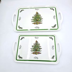 Pimpernel Christmas Tree Serving Trays